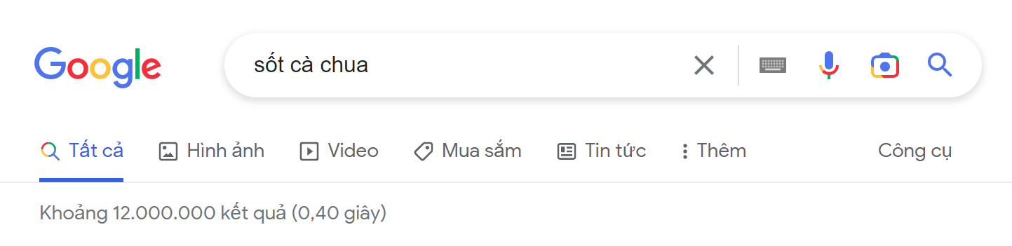 Kết quả tìm kiếm Sốt cà chua