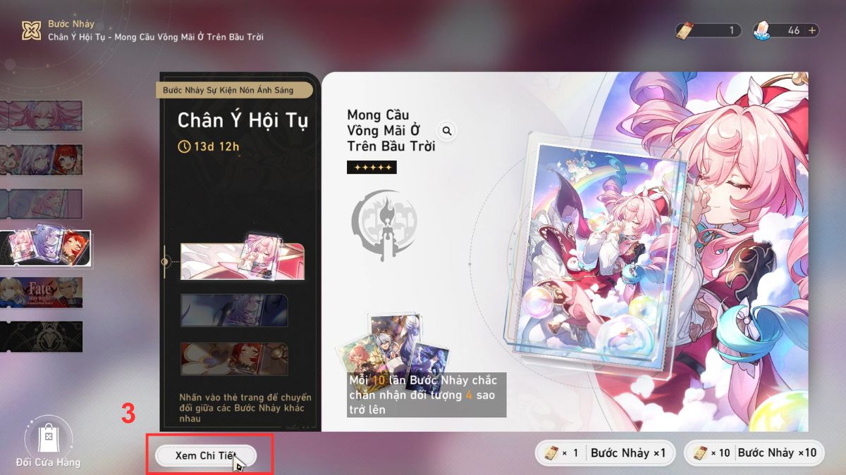 Cách roll trong game Gacha