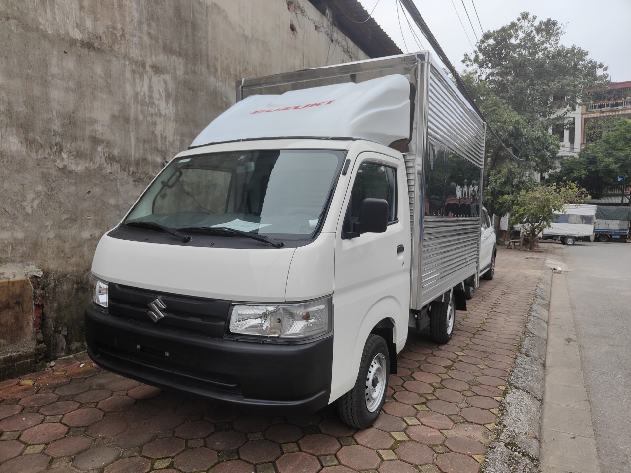 Xe tải suzuki pro thùng kín inox