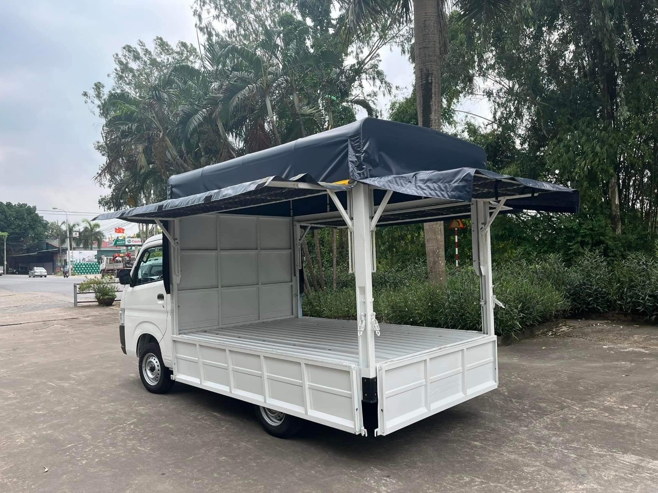 Xe tải suzuki pro thùng bán hàng dong