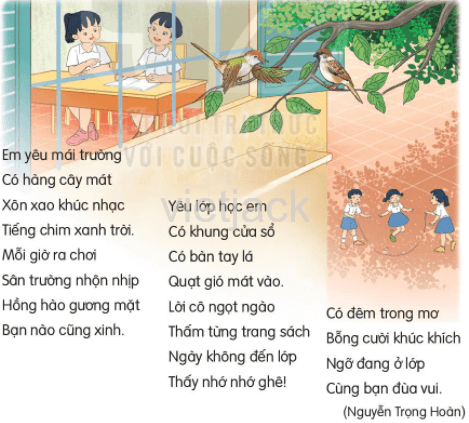 Yêu lắm trường ơi lớp 2 | Tiếng Việt lớp 2 Kết nối tri thức