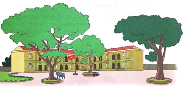 Tả trường em trước buổi học: Dàn ý và 3 bài văn mẫu