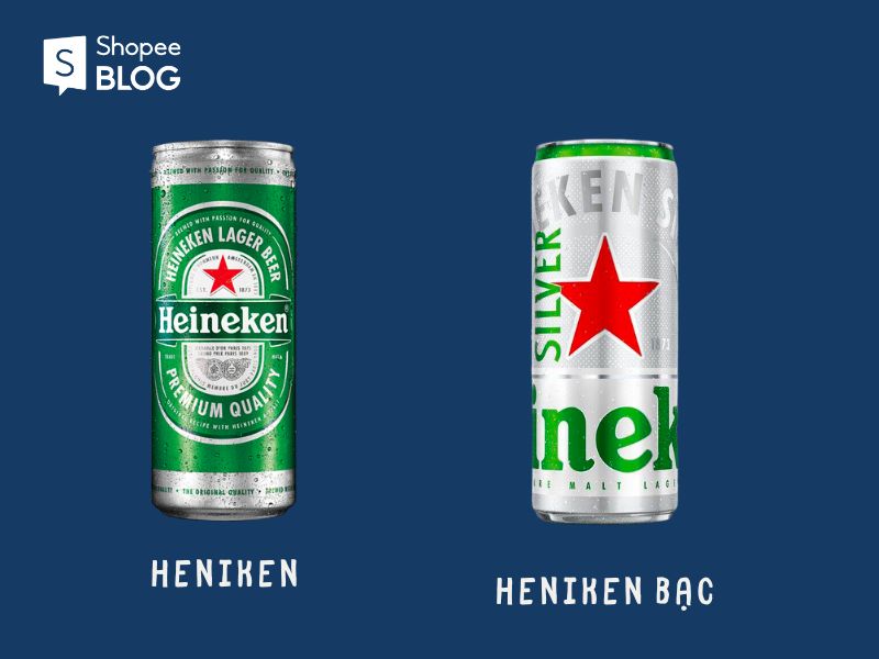 Sản phẩm bia Heineken có thiết kế sang trọng với tông màu chủ đạo là xanh lá và bạc - Bia Heineken bao nhiêu độ?