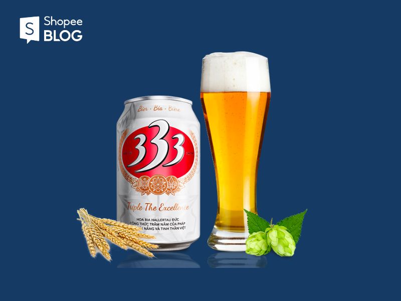 Bia 333 được rất nhiều người yêu thích bởi hương vị đậm đà khó quên - Bia 333 bao nhiêu độ?