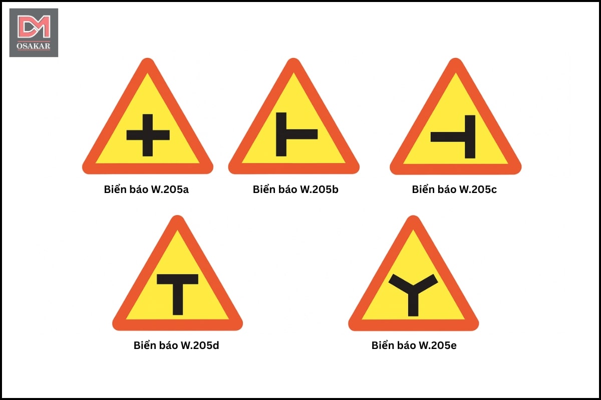 Biển báo đường giao nhau là gì?