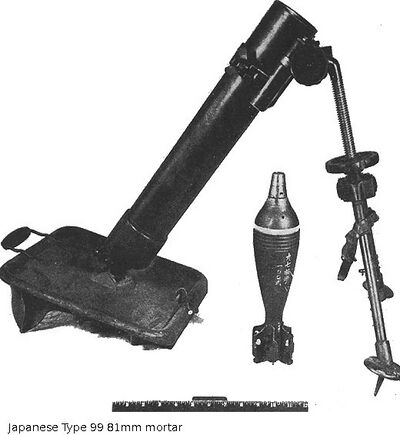 Type 99 81 mm mortar