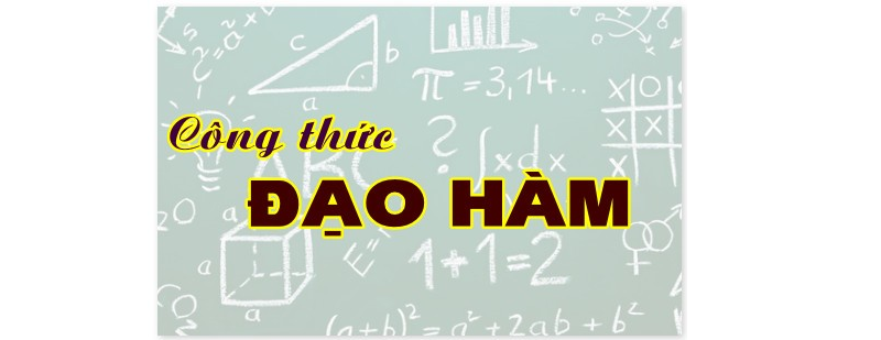 Việc nắm rõ công thức, quy tắc rất quan trọng khi học đạo hàm. (Ảnh: Sưu tầm internet)