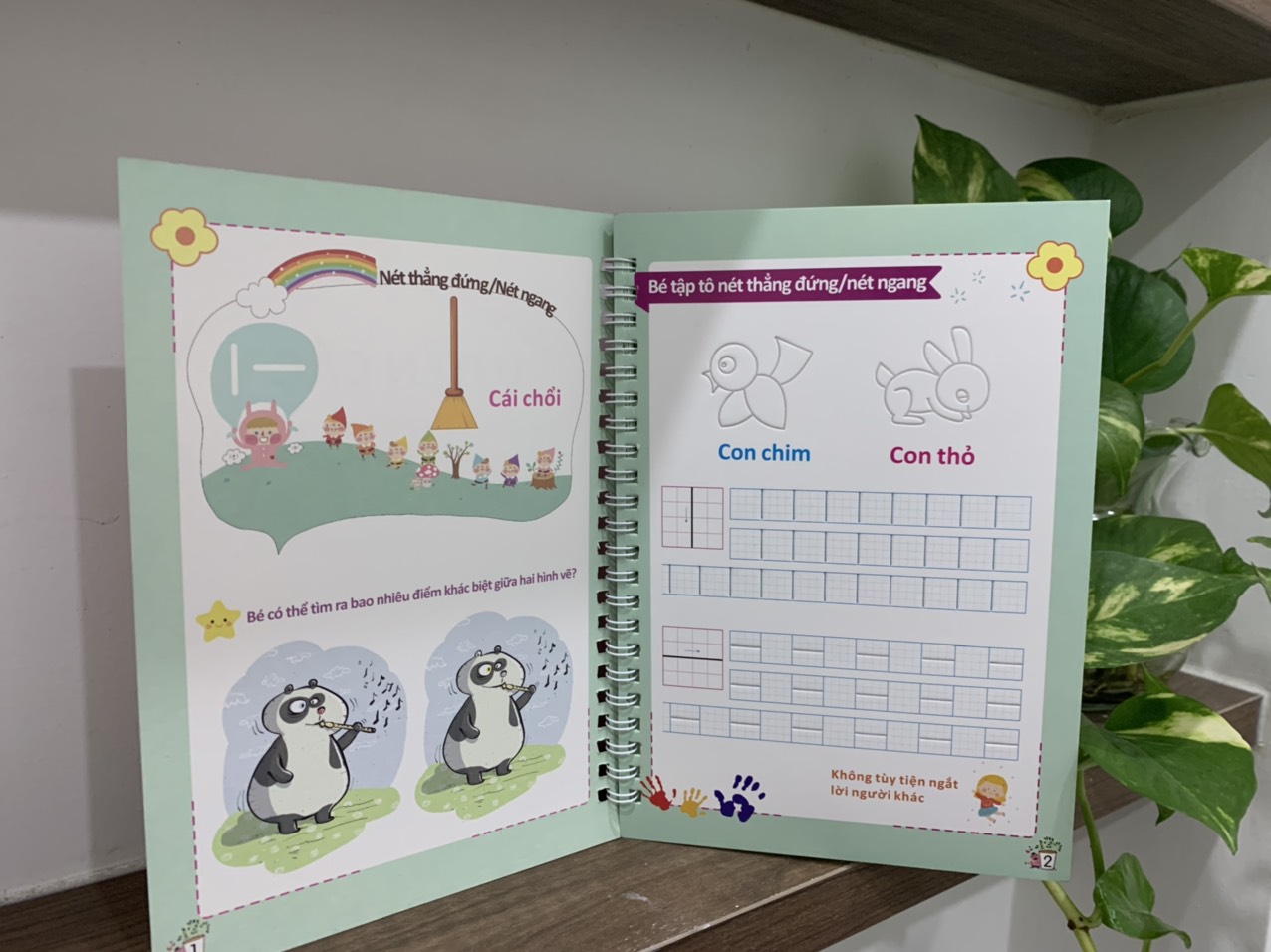 vở luyện các nét cơ bản Thanh Nga