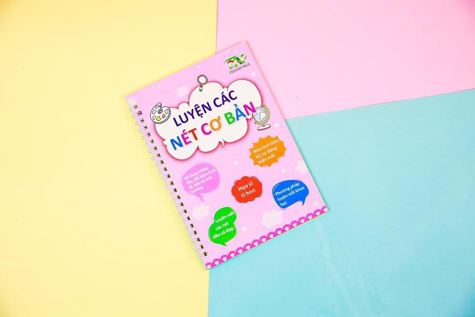 vở luyện các nét cơ bản