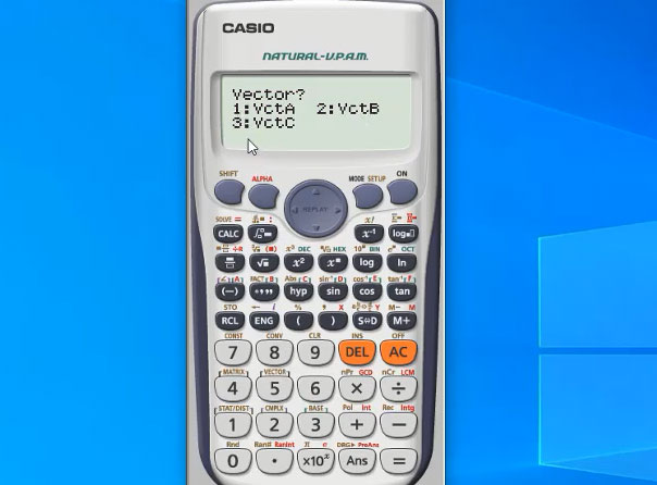 cách bấm tích có hướng bằng máy tính Casio FX 570VN PLUS