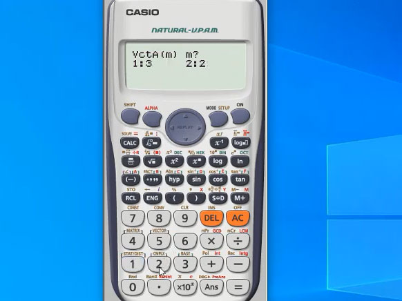 cách bấm tích có hướng bằng máy tính Casio FX 570VN PLUS