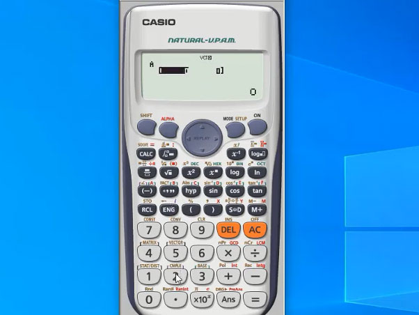 cách bấm tích có hướng bằng máy tính Casio FX 570VN PLUS