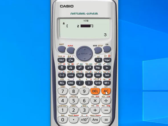 cách bấm tích có hướng bằng máy tính Casio FX 570VN PLUS