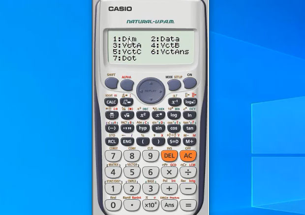 cách bấm tích có hướng bằng máy tính Casio FX 570VN PLUS