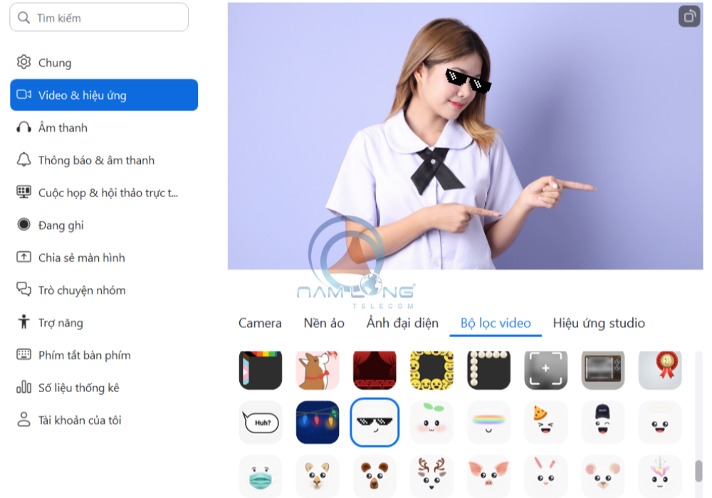 Filter nhận diện khuôn mặt