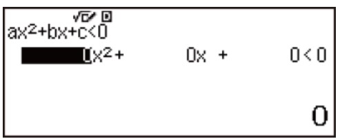 Hướng dẫn bấm bất phương trình trên máy tính Casio FX 580VNX