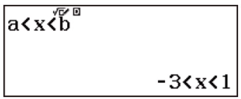 Cách giải bất phương trình trên máy tính Casio FX 580VNX