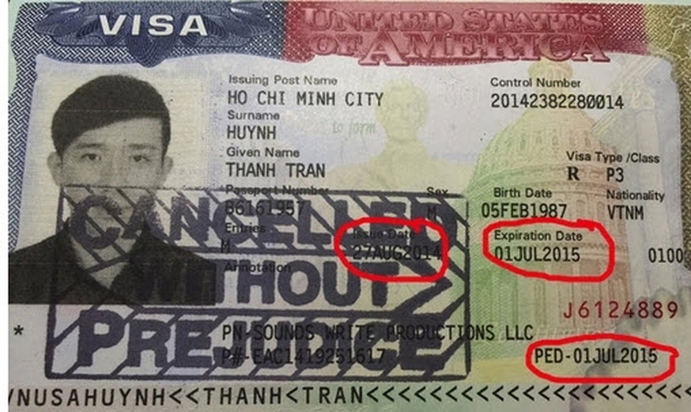 Hủy visa cho những người quá hạn