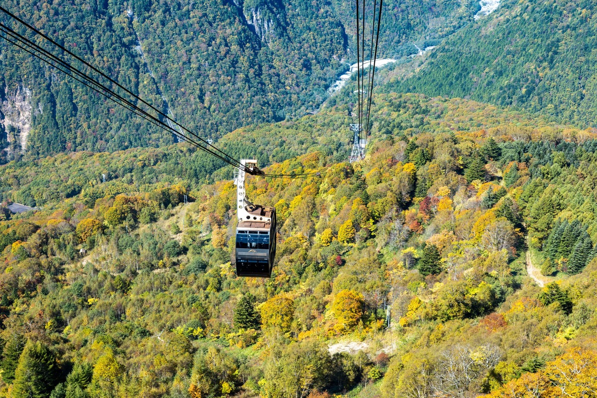 Cáp treo Shin-Hotaka, Oku-Hida - Ngắm toàn cảnh dãy Alps Nhật Bản phía Bắc