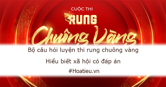 Câu hỏi luyện thi rung chuông vàng