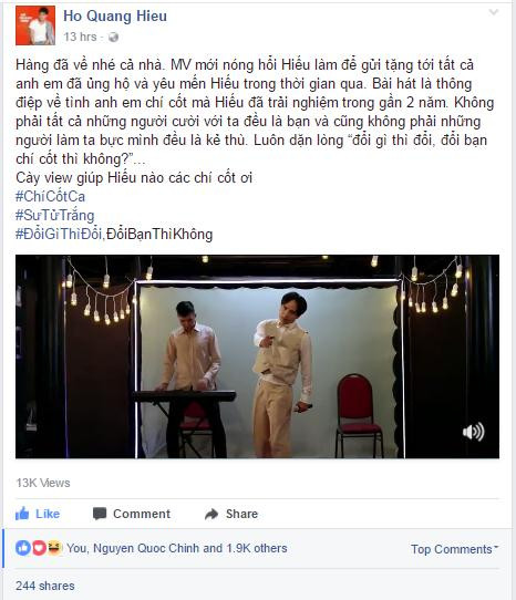 Đã là chí cốt thì dù cho mai sau sang giàu thế nào, anh em chí cốt vẫn còn có nhau.