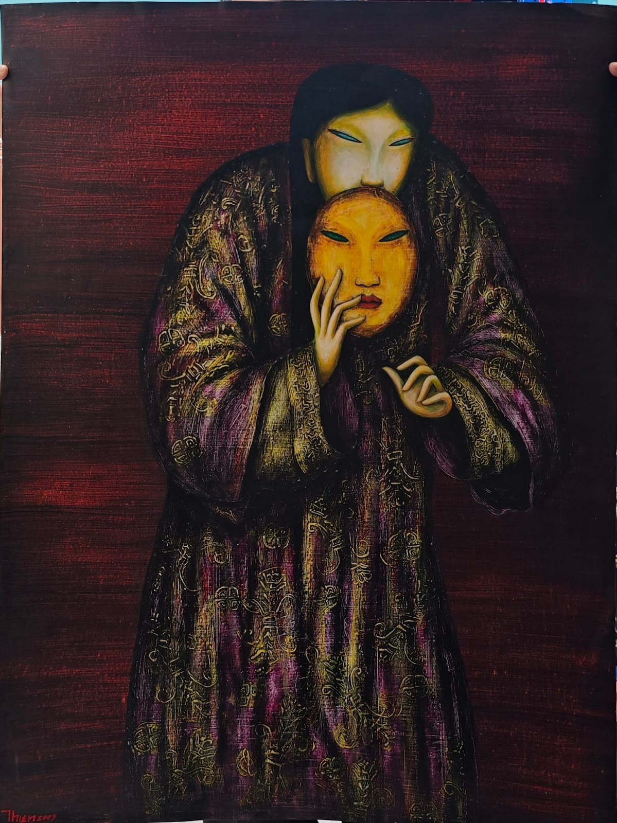 Tác phẩm ‘Hóa thân’ lôi cuốn người xem bằng nét ma mị hiếm có