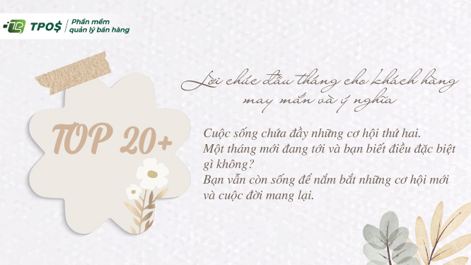 Top 20 lời chúc đầu tháng cho khách hàng may mắn và ý nghĩa