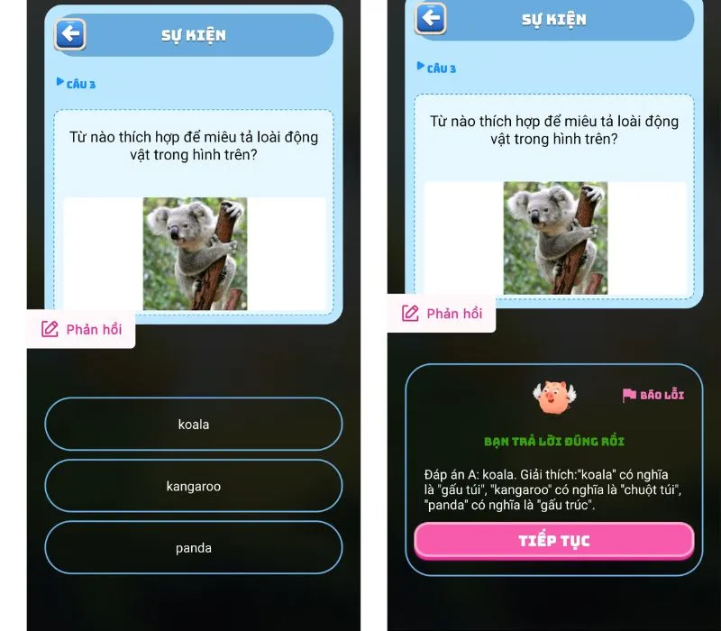 Đáp án heo đất MoMo - Trường học heo đất hôm nay ngày 3/12/2023 6