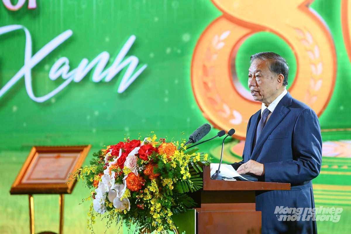 Tổng Bí thư Tô Lâm nhận định: Những hạn chế, bất cập đòi hỏi chúng ta phải có tầm nhìn chiến lược, hành động mạnh mẽ, quyết liệt hơn trong giai đoạn mới. Ảnh: Tùng Đinh.