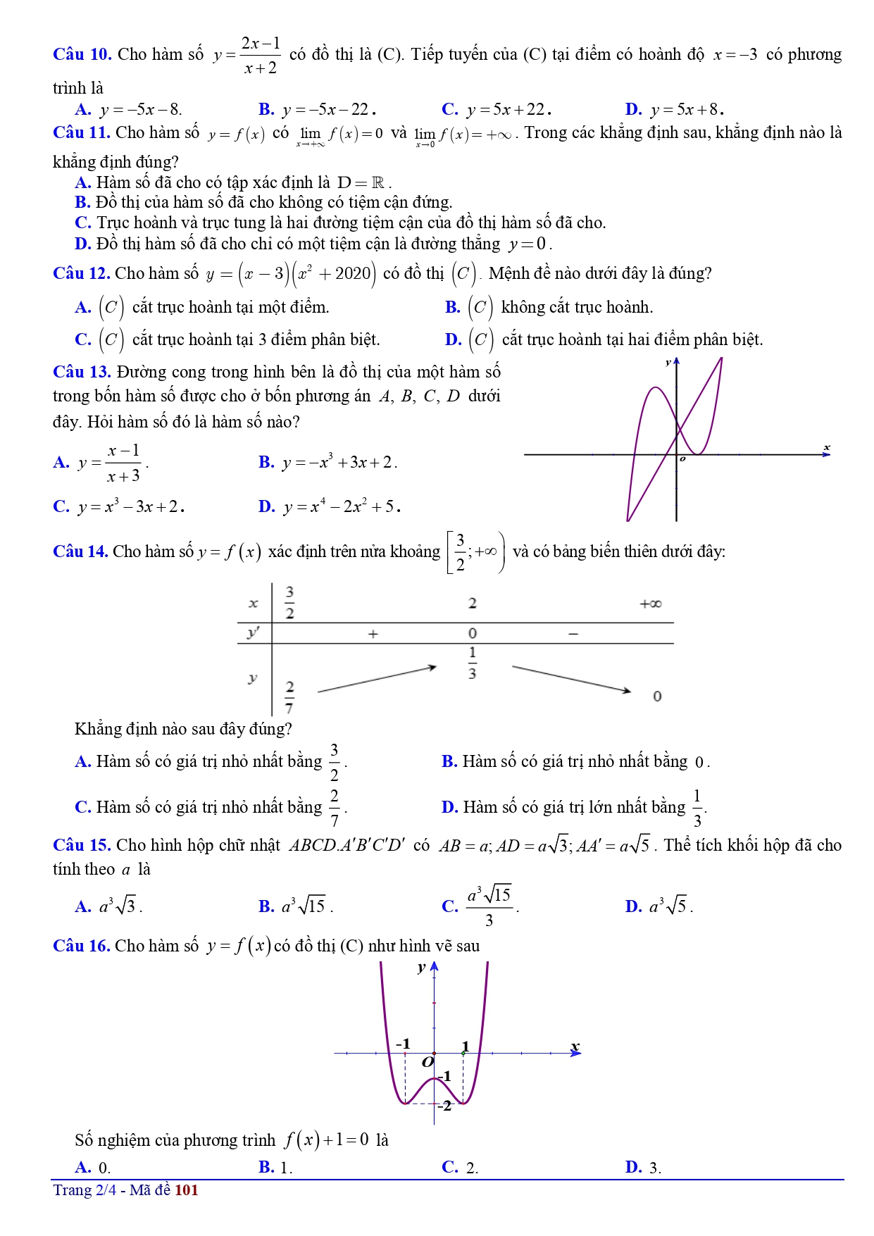 de thi giua ki 1 toan 12 co dap an chi tiet 11