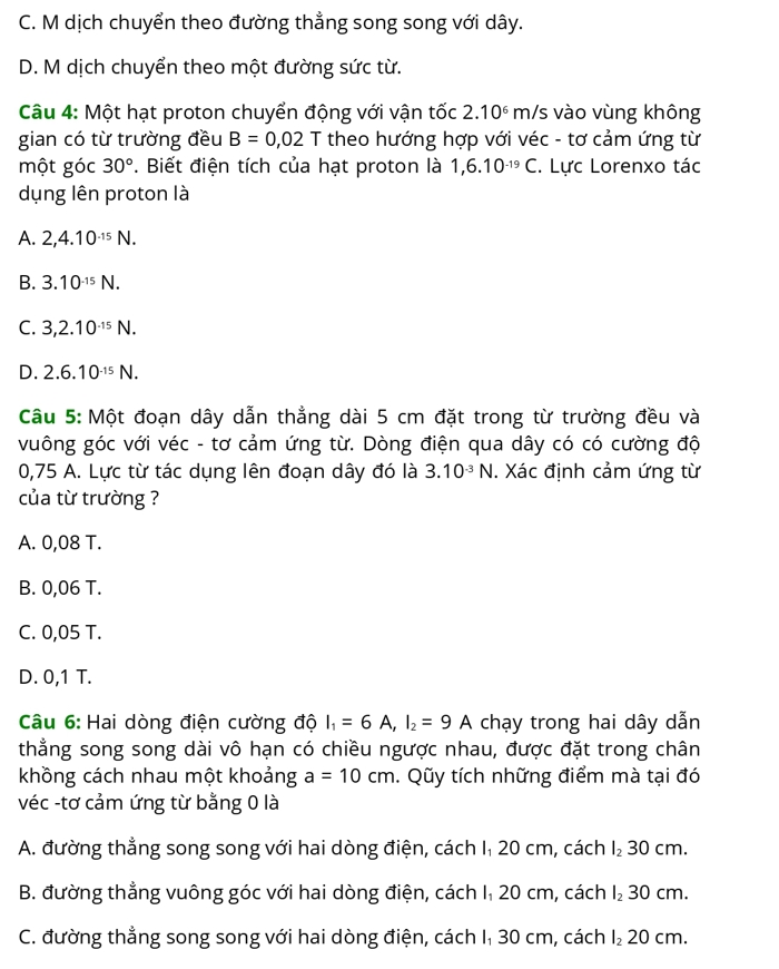 large f=Bv|e|=5.10^{-5}.2,34.10^{6}.|-1,6.10^{-19}|=1,87.10^{-17}N