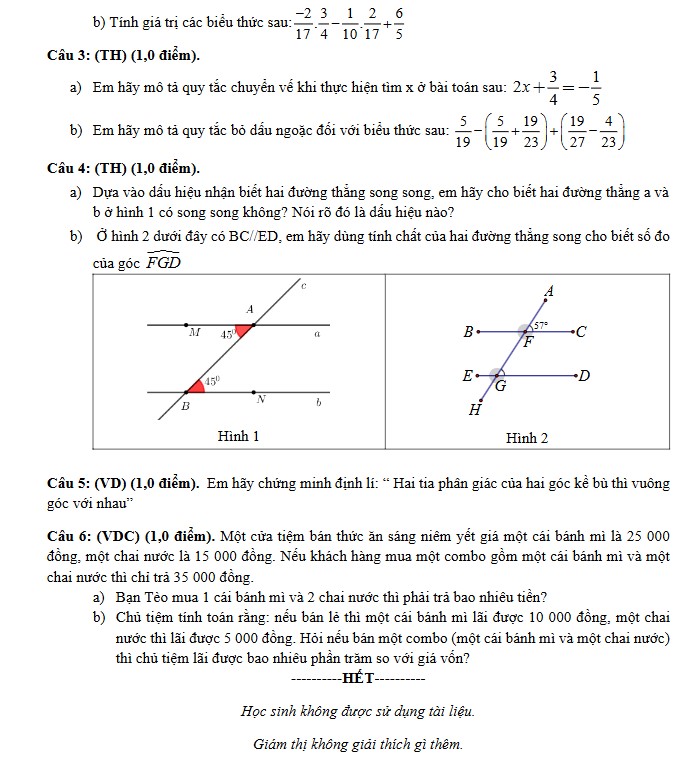 de thi lop 7 giua hoc ki 1 1