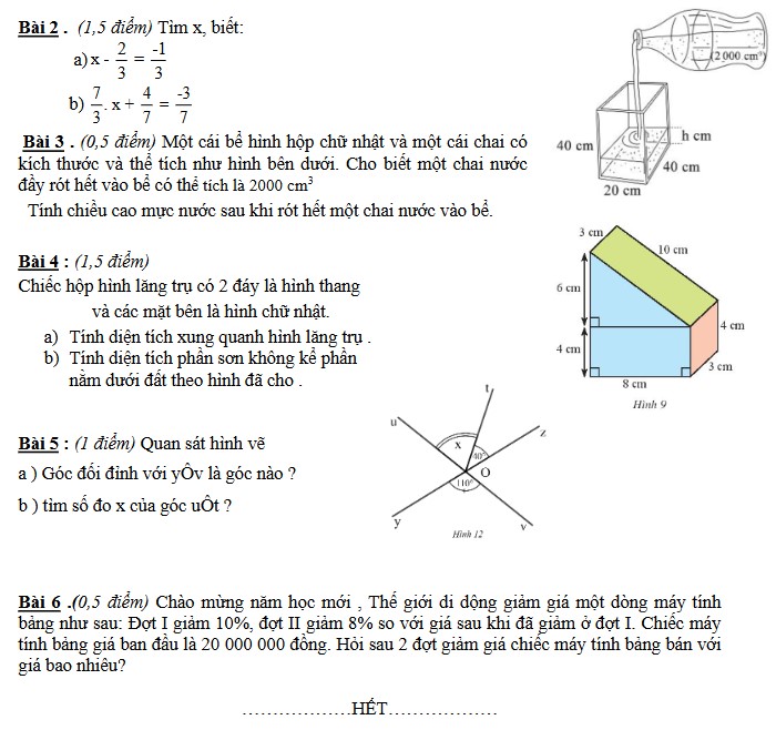 de thi lop 7 giua hoc ki 1 5