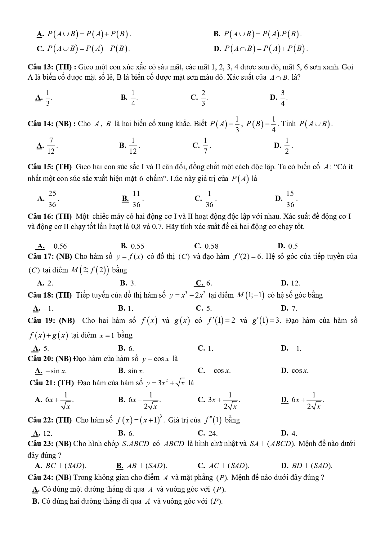 de thi toan lop 11 hoc ki 2 1