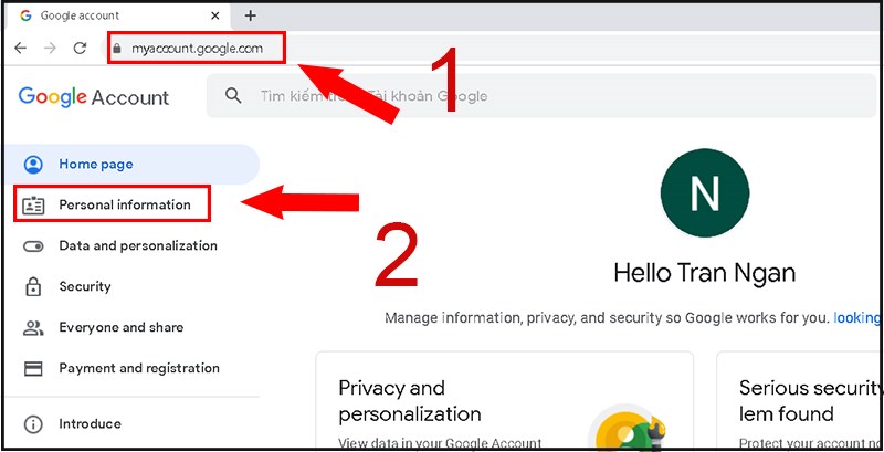 Nhấn Save để lưu tên mới đổi