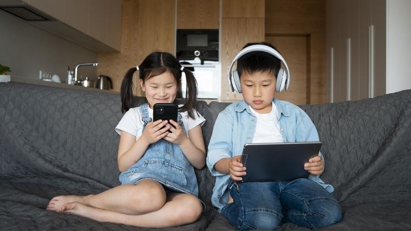 Trẻ có thể nói dối để được chơi game.