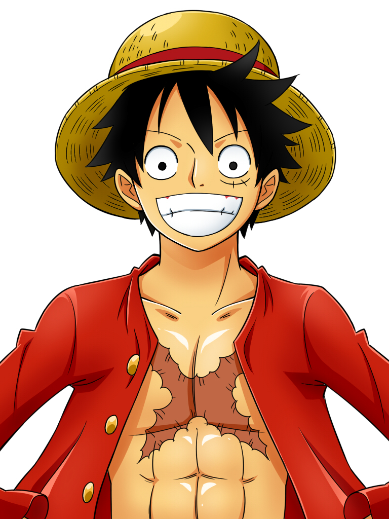 Hinh Anh Luffy Voi Vet Seo Cheo O Tren Nguc