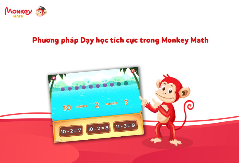 Học toán theo phương pháp tích cực với Monkey Math. (Ảnh: Monkey)
