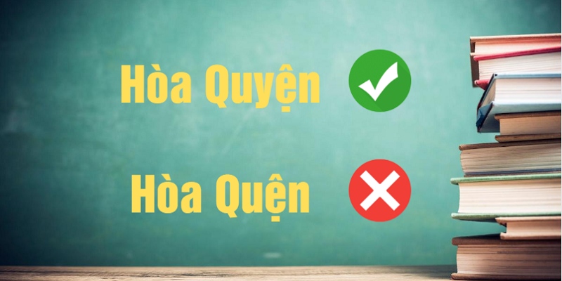 hòa quyện hay hòa quện