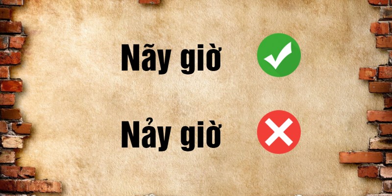nảy giờ hay nãy giờ