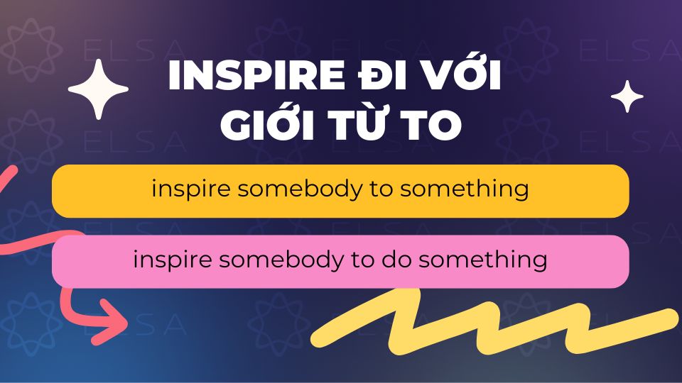 Inspire đi với giới từ to