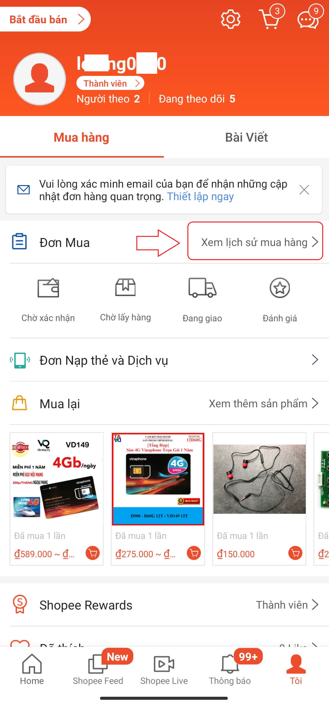 tra cứu đơn hàng standard express