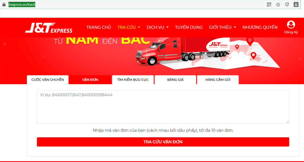 cách tra cứu vận đơn standard express