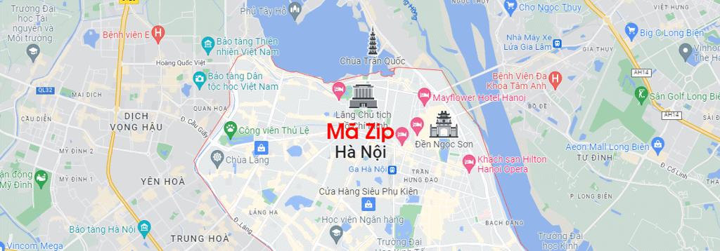Mã ZIP Hà Nội là gì? Danh sách mã bưu chính Hà Nội sau sáp nhập