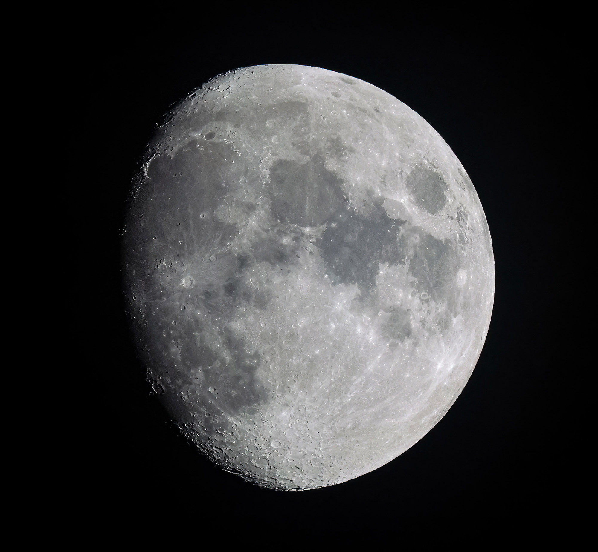 Pha mặt trăng- Waxing Gibbous Moon