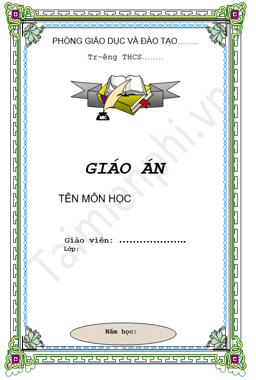 mau bia word don gian