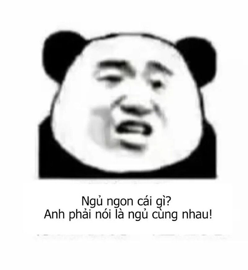 Các meme gấu trúc cảm xúc mạnh