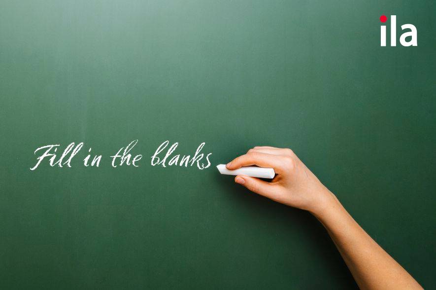 bài tập 4: Điền vào chỗ trống