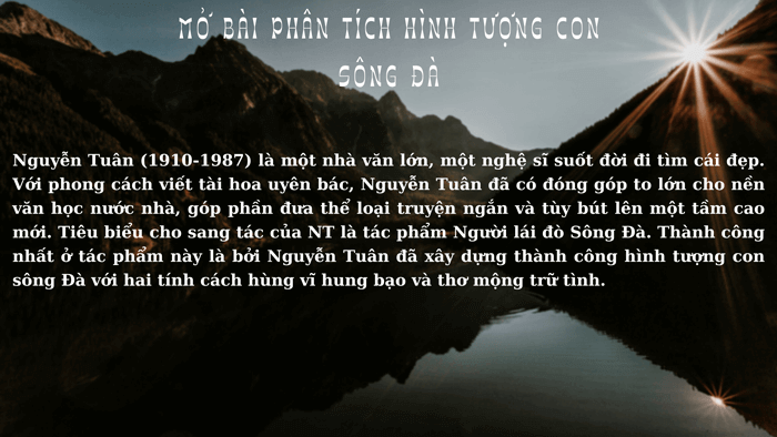mo bai chung nguoi lai do song da 2