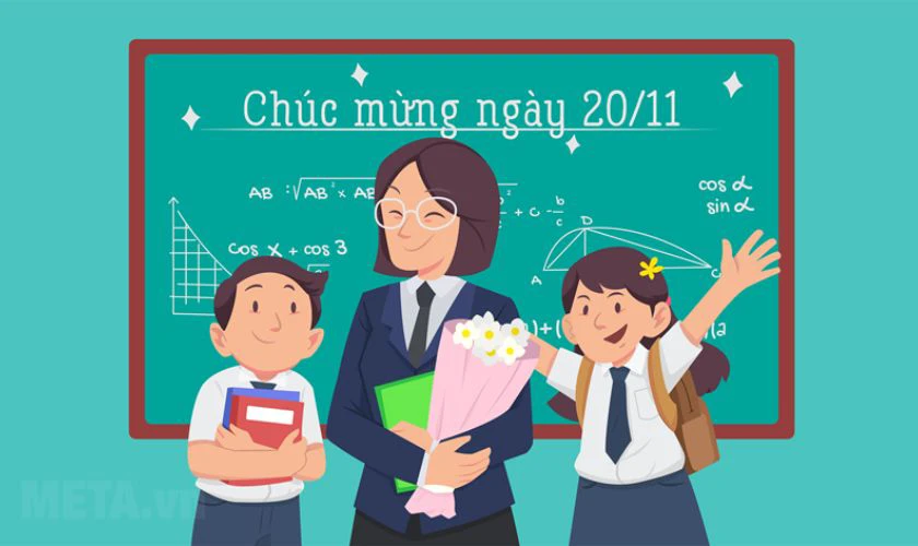 Bài thơ 20/11 mới 2025